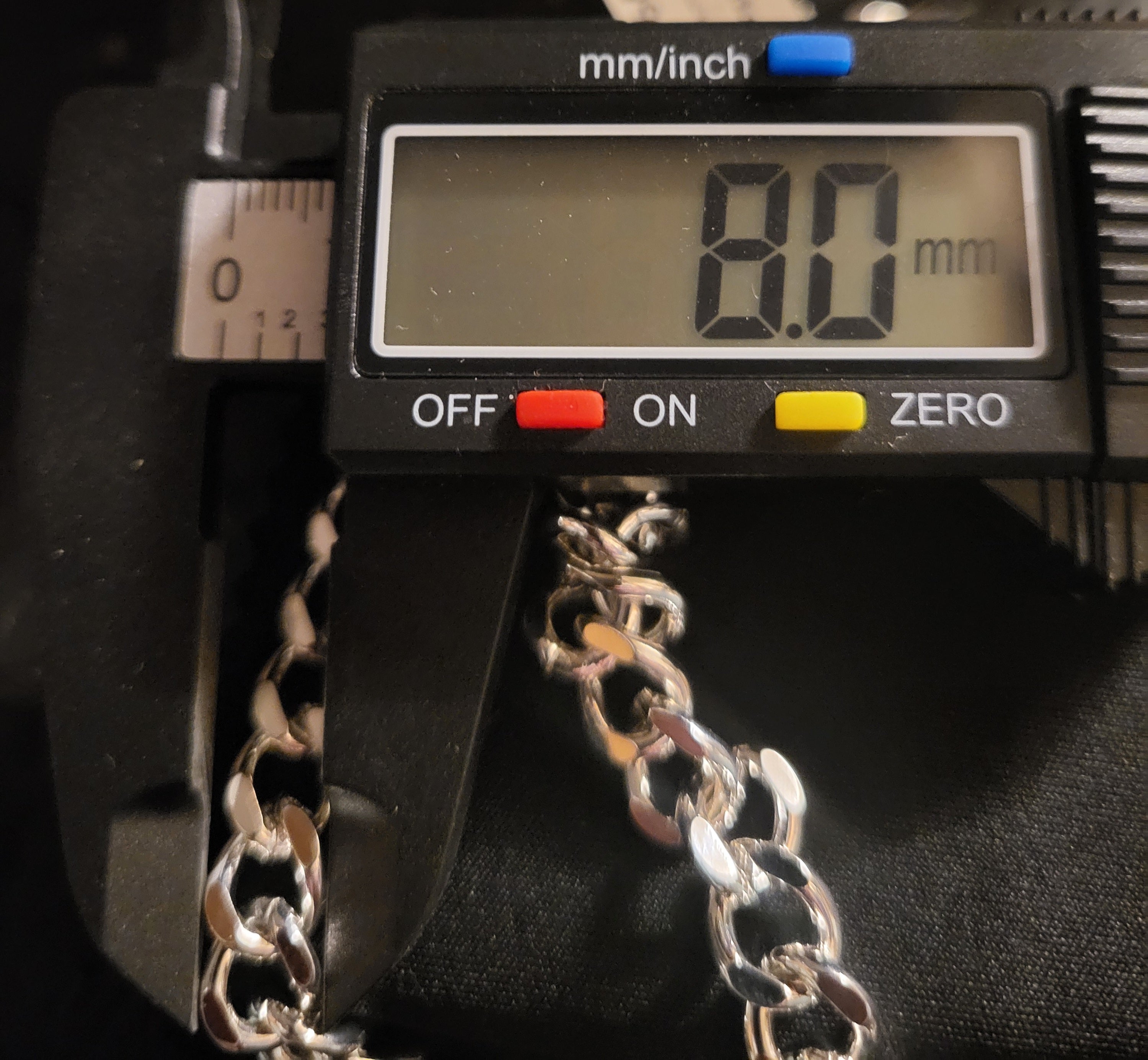 925 Sterling Silver Miami Curb Link Chain