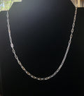 Paperclip Sterling Silver Necklace