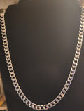 925 Sterling Silver Miami Curb Link Chain