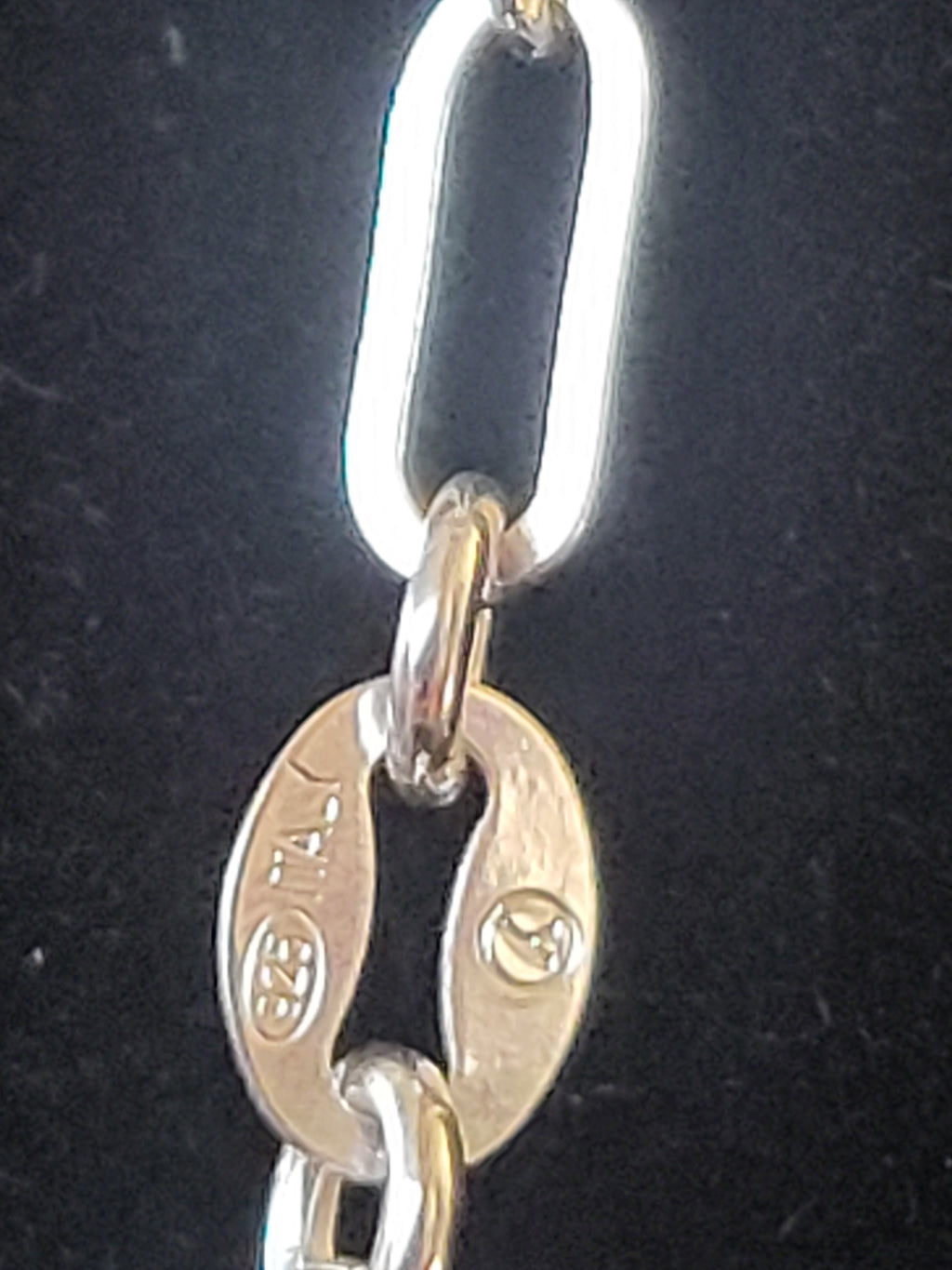 Paperclip Sterling Silver Necklace